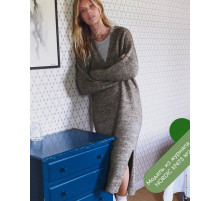 Описание 21 • Nordic Knits № 02 • Платье • Natural Alpaca Pelo