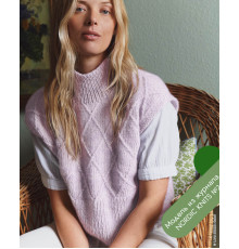 Описание 22 • Nordic Knits № 02 • Жилет • Natural Alpaca Pelo