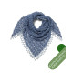 Описание 08 • Nordic Knits № 03 • Платок Шаль • Natural Superkid Tweed