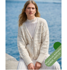 Описание 22 • Nordic Knits № 03 • Кардиган • Natural Alpaca Pelo