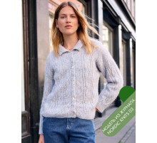 Описание 23 • Nordic Knits № 03 • Кардиган • Ecopuno, Silkhair