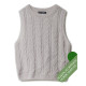 Описание 24 • Nordic Knits № 03 • Жилет • Ecopuno, Silkhair