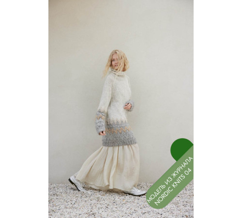 Описание 02 • Nordic Knits № 04 • Свитер • Natural Alpaca Pelo, Orsetto