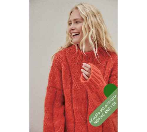 Описание 12 • Nordic Knits № 04 • Джемпер • Mohair di Gio
