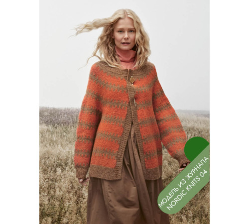 Описание 13 • Nordic Knits № 04 • Кардиган • Nebbia