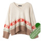 Описание 16 • Nordic Knits № 04 • Пуловер • Natural Lama Chunky, Mohair di Gio