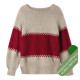 Описание 18 • Nordic Knits № 04 • Джемпер • Natural Lama Fine, Silkhair