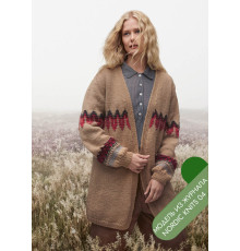 Описание 19 • Nordic Knits № 04 • Кардиган • Landlust Naturwolle