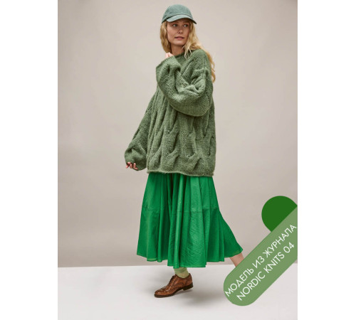 Описание 26 • Nordic Knits № 04 • Джемпер • Mohair di Gio