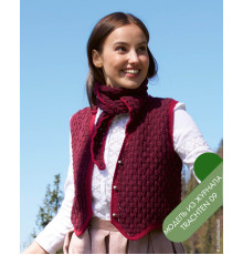 Описание 01 • Trachten 09 • Жилет • Landlust Soft Tweed 180, Cool Wool