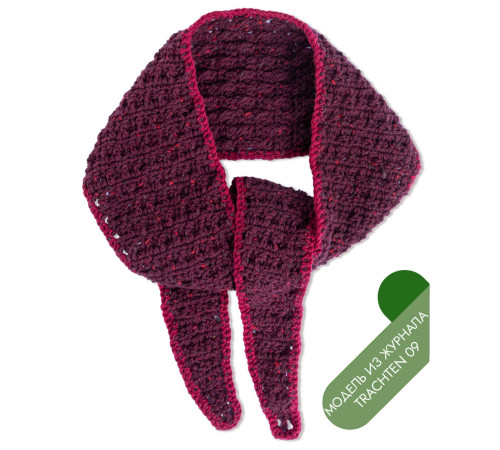 Описание 02 • Trachten 09 • Платок Шаль • Landlust Soft Tweed 180, Cool Wool