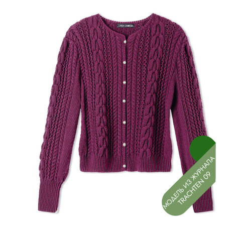 Описание 08 • Trachten 09 • Кардиган • Cool Wool