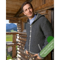 Описание 14 • Trachten 09 • Кардиган • Alta Moda Alpaca