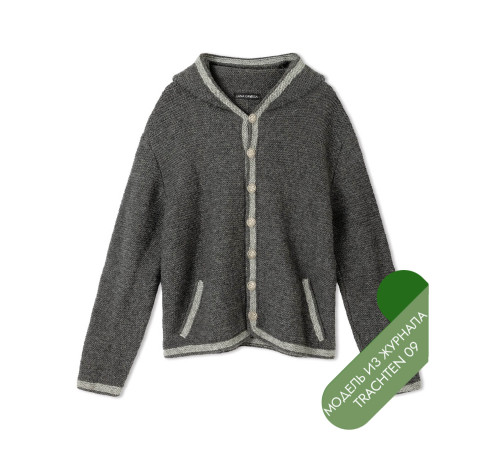Описание 14 • Trachten 09 • Кардиган • Alta Moda Alpaca
