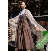 Описание 26 • Trachten 09 • Шарф • Natural Superkid Tweed