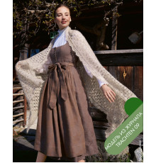 Описание 26 • Trachten 09 • Шарф • Natural Superkid Tweed