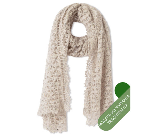 Описание 26 • Trachten 09 • Шарф • Natural Superkid Tweed