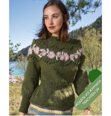 Описание 31 • Trachten 09 • Джемпер • Landlust Soft Tweed 180, Silkhair