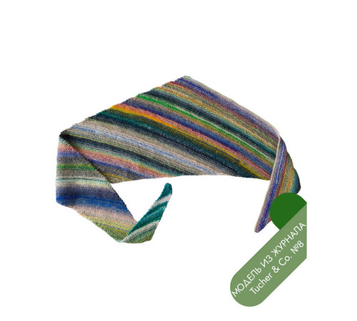 Описание 02 • Tucher № 08 • Платок Шаль • Cashmere Pure, Colorissimo
