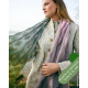 Описание 05 • Tucher № 08 • Платок Шаль • Merino Lace Aquarell, Cool Wool Lace