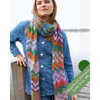 Описание 13 • Tucher № 08 • Шарф • Colorissimo, Soffio