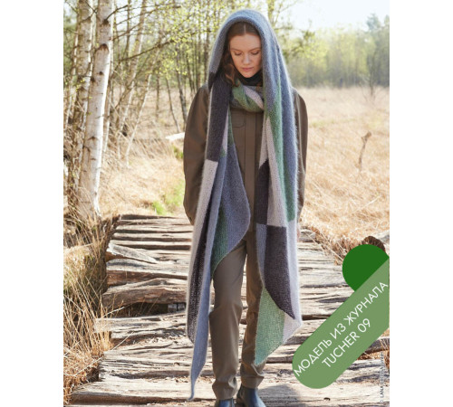 Описание 9 • Tucher № 09 • Платок Шаль • Farfalla, Cashmere 16 Fine
