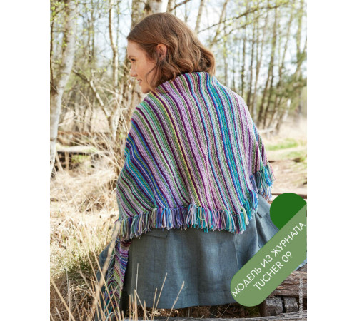 Описание 9 • Tucher № 09 • Платок Шаль • Farfalla, Cashmere 16 Fine