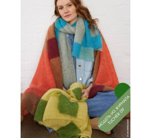 Описание 24 • Tucher № 09 • Платок Шаль • Natural Superkid Tweed