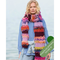 Описание 05 • Tücher 10 • Шарф • Farfalla, Cool Merino