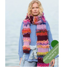 Описание 05 • Tücher 10 • Шарф • Farfalla, Cool Merino