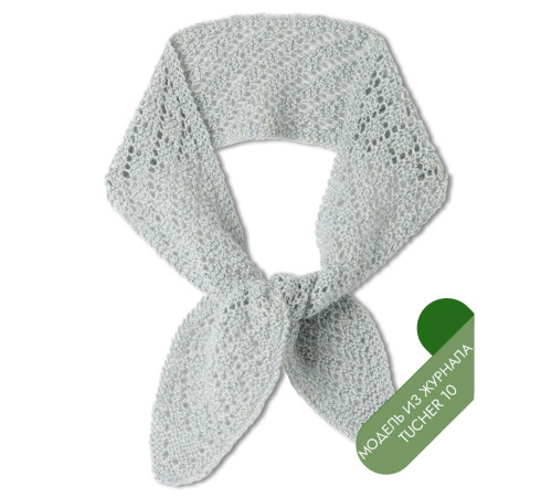 Описание 22 • Tücher 10 • Шарф • Cool Wool Lace, Brigitte Silkdream