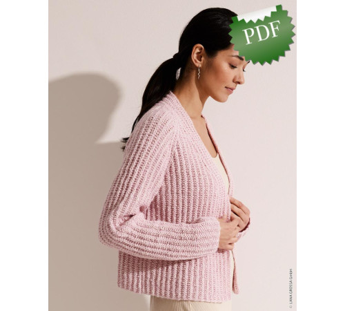 0100 • Описание Кардиган • Fantasia