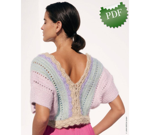 0104 • Описание Топ • Cotton Wool • Per Fortuna