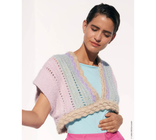 0104 • Описание Топ • Cotton Wool • Per Fortuna