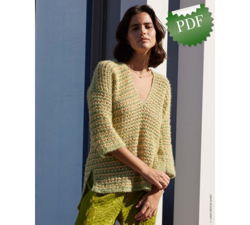 0117 • Описание Пуловер • Per Fortuna • Capri