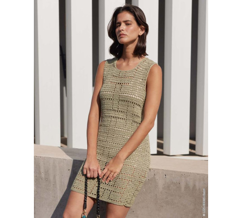 0121 • Описание Платье • Cotton Melange