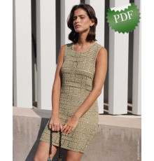 0121 • Описание Платье • Cotton Melange