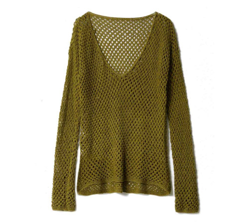 0127 • Описание Пуловер • Solo Lino