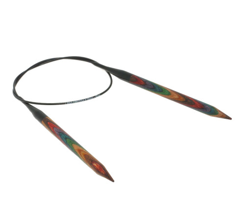 Круговые спицы Lana Grossa Дерево Разноцветное 60 см • 8.0