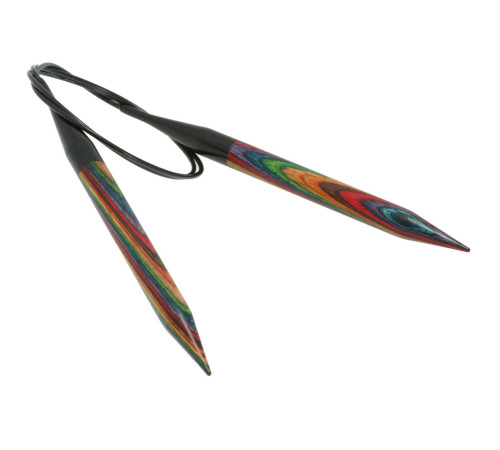 Круговые спицы Lana Grossa Дерево Разноцветное 80 см • 12.0