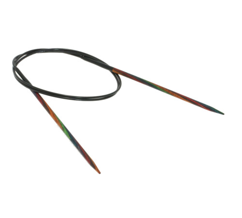 Круговые спицы Lana Grossa Дерево Разноцветное 80 см • 3.5