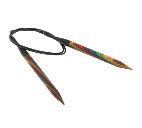 Круговые спицы Lana Grossa Дерево Разноцветное 80 см • 9.0