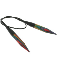 Круговые спицы Lana Grossa Дерево Разноцветное 40 см • 10.0