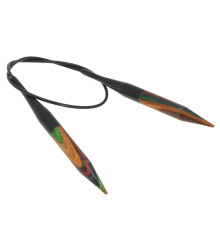 Круговые спицы Lana Grossa Дерево Разноцветное 40 см • 8.0