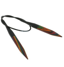 Круговые спицы Lana Grossa Дерево Разноцветное 40 см • 9.0