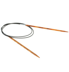 Круговые спицы Lana Grossa Квадратное дерево Quatro 80 см • 3.5