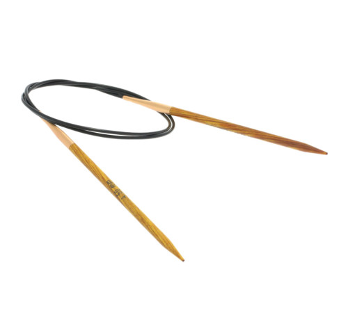 Круговые спицы Lana Grossa Дерево Окрашенное Signal 80 см • 4.5