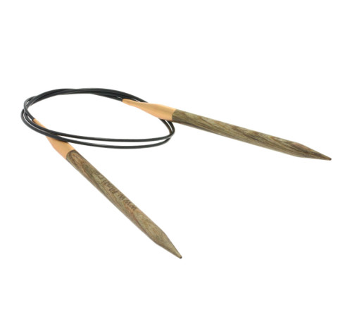 Круговые спицы Lana Grossa Дерево Окрашенное Signal 80 см • 7.0