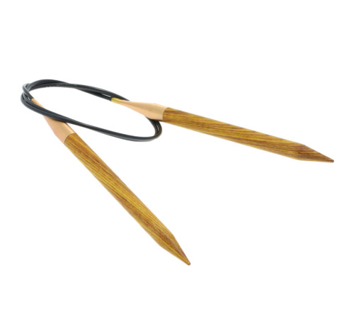 Круговые спицы Lana Grossa Дерево Окрашенное Signal 80 см • 9.0