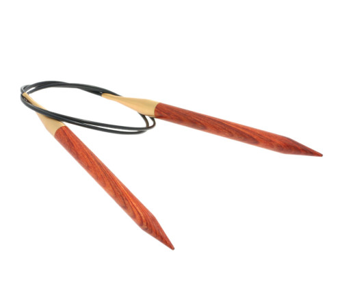 Круговые спицы Lana Grossa Дерево Окрашенное Signal 80 см • 10.0